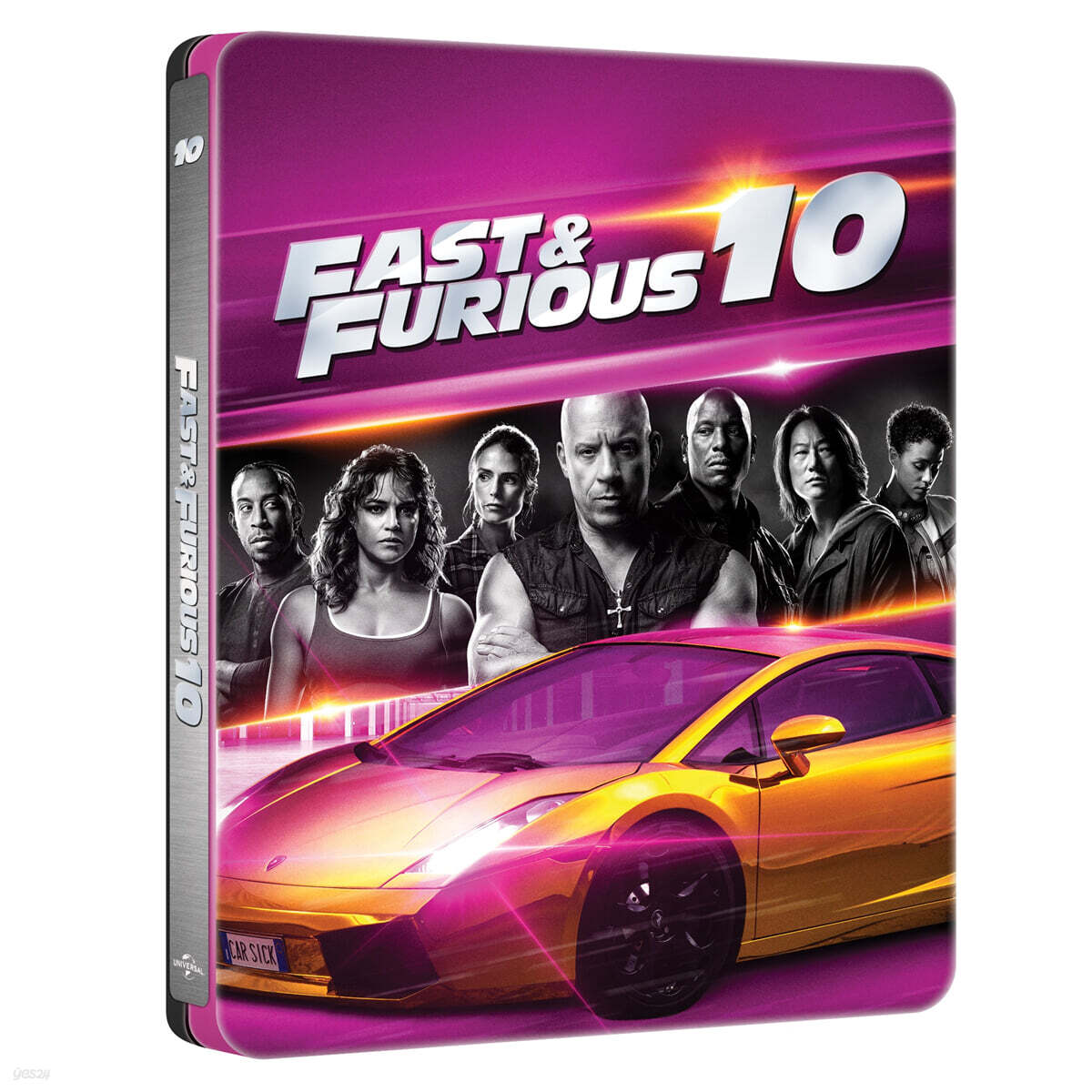 Fast X 4K UHD Blu-ray Steelbook Limited Edition 2-Disc Korea Import Region Free