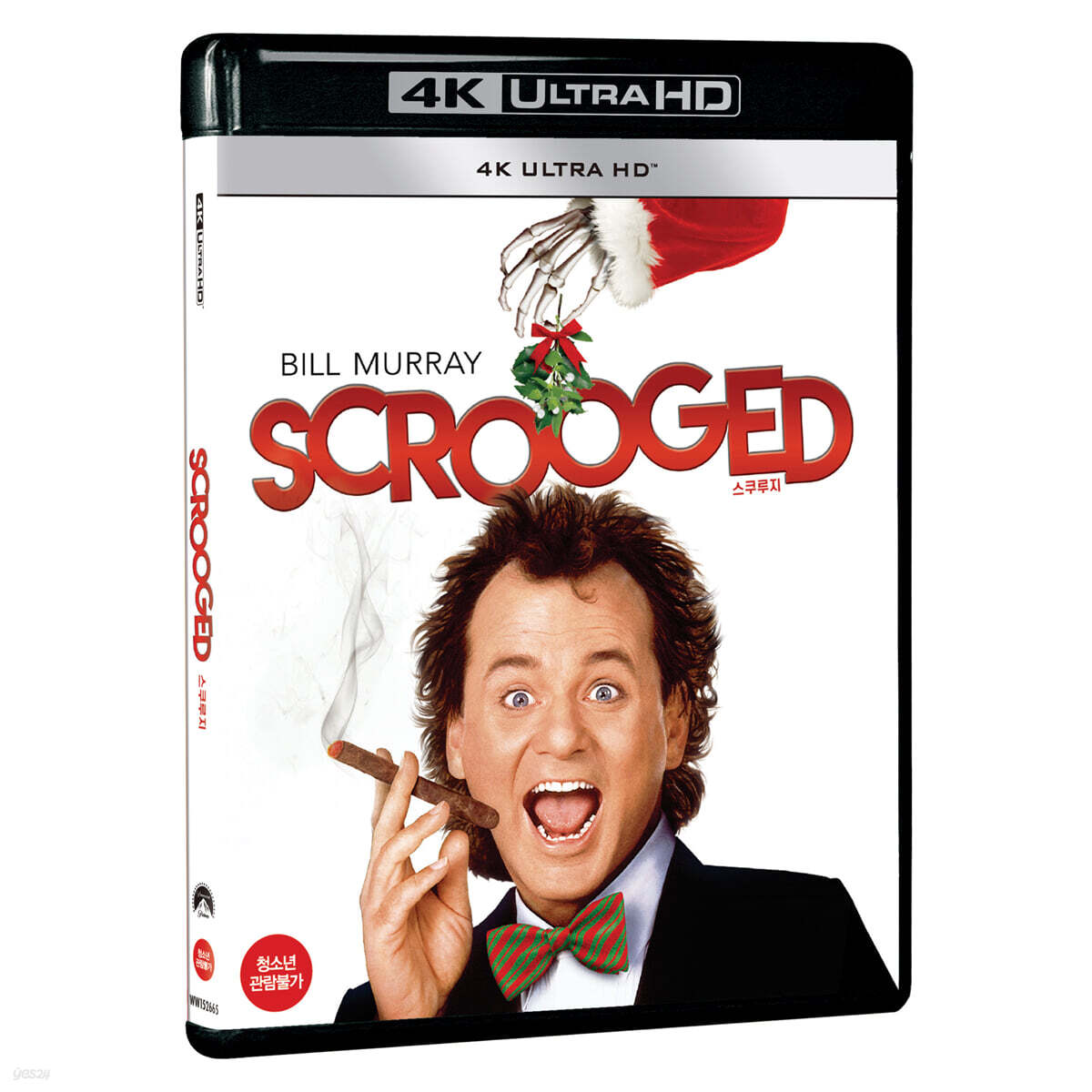 Scrooged(1988) 4K UHD Blu-ray 1-Disc Korea Import Region Free English Sub