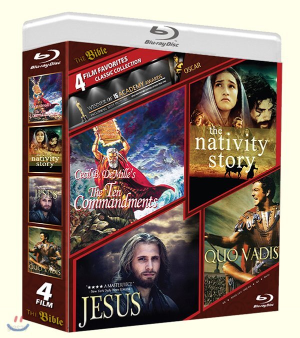 The Ten Commandments Blu-ray Korea Import Region A English Sub