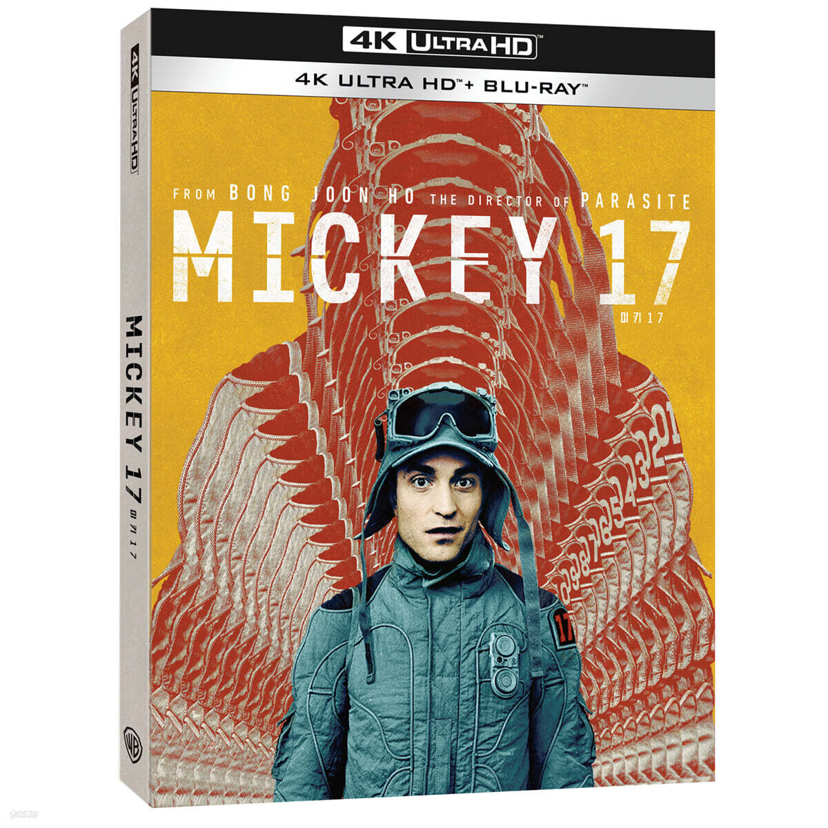 Mickey 17 4K UHD Blu-ray Slipcase Limited Edition 2-Disc Korea Import Region Free