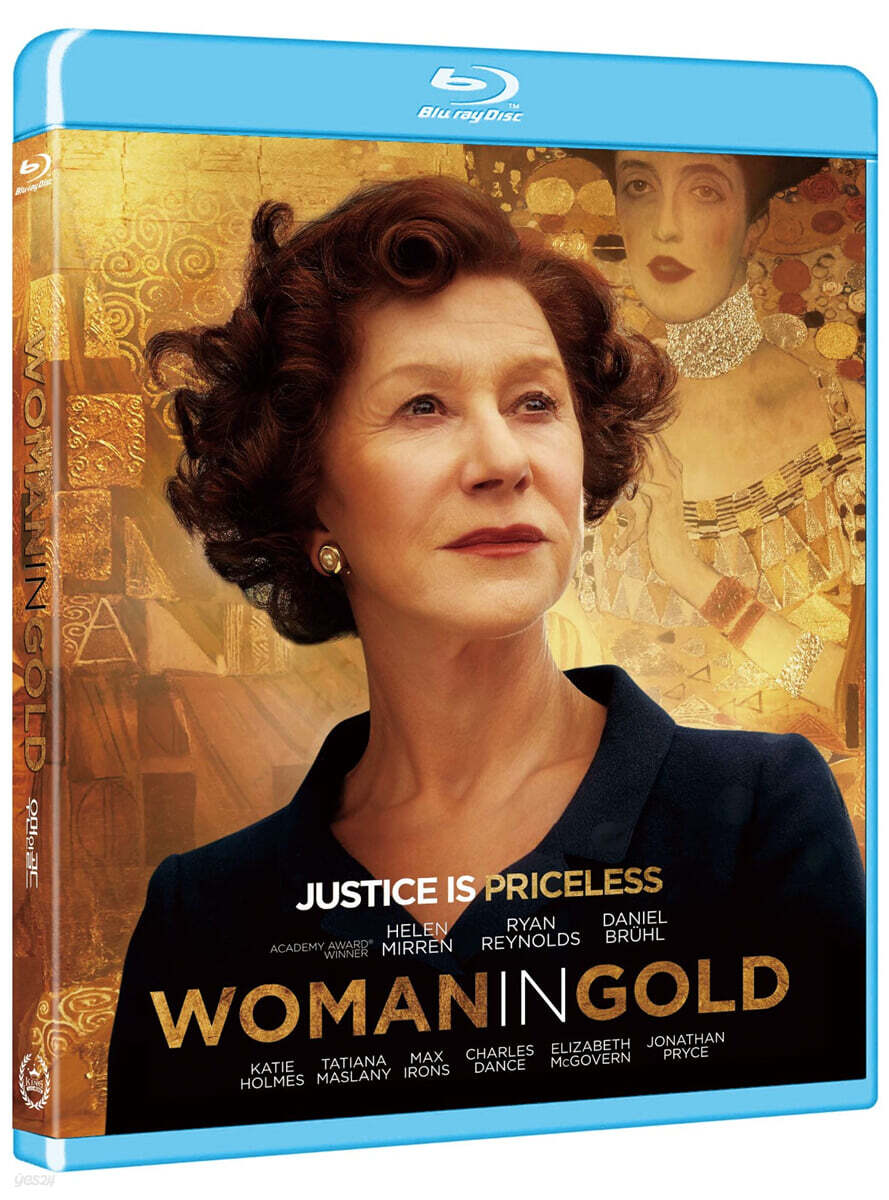 Woman In Gold Blu-ray 1-Disc Korea Import Region A English Sub