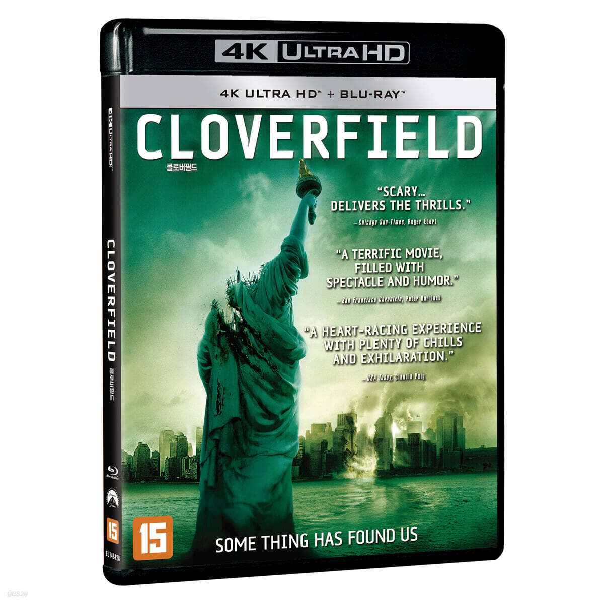 Cloverfield (2008) 4K UHD Blu-ray 2-Disc Korea Import Region Free English Sub