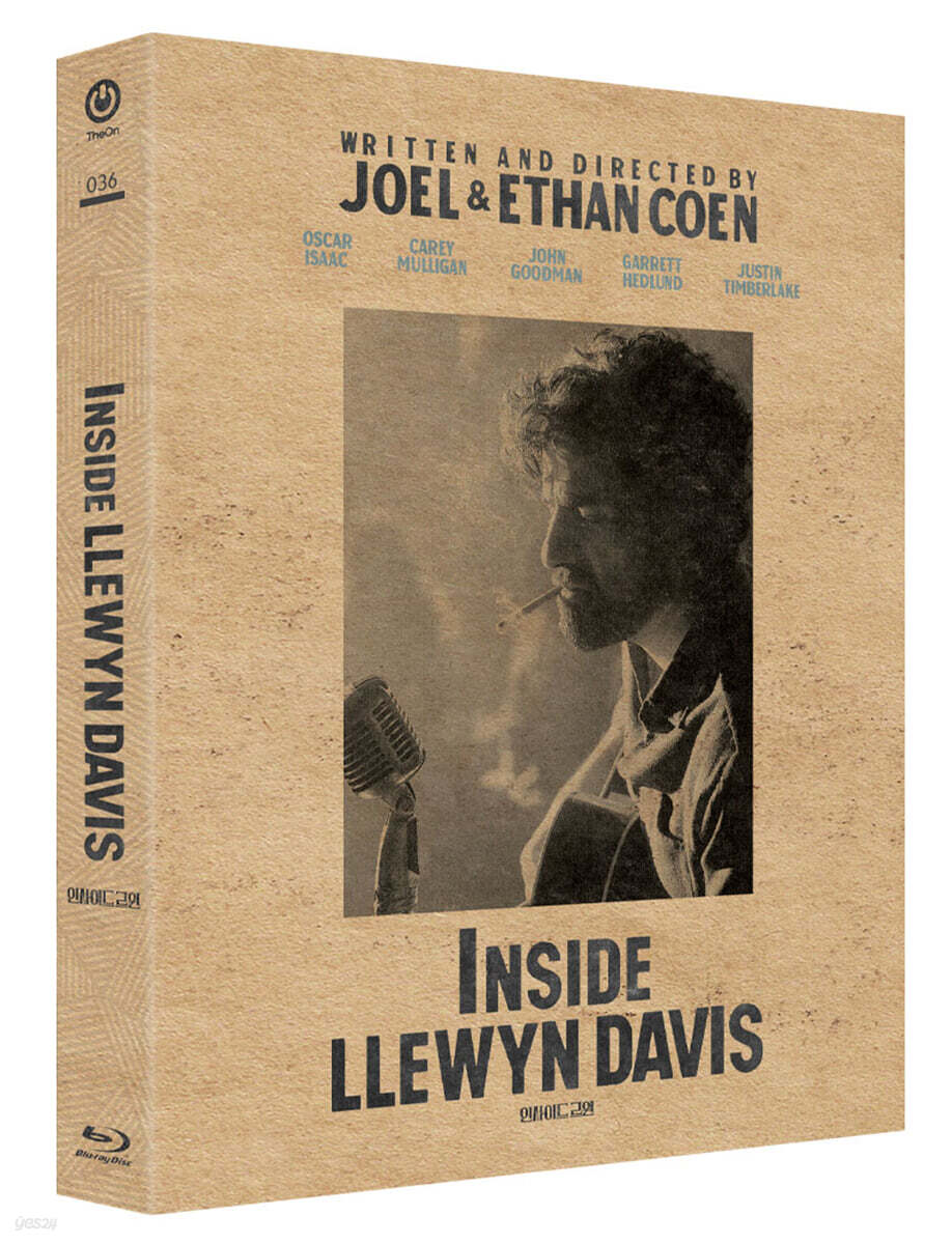 Inside Llewyn Davis (2013) Blu-ray Slipcase Limited Edition 1-Disc Korea Import