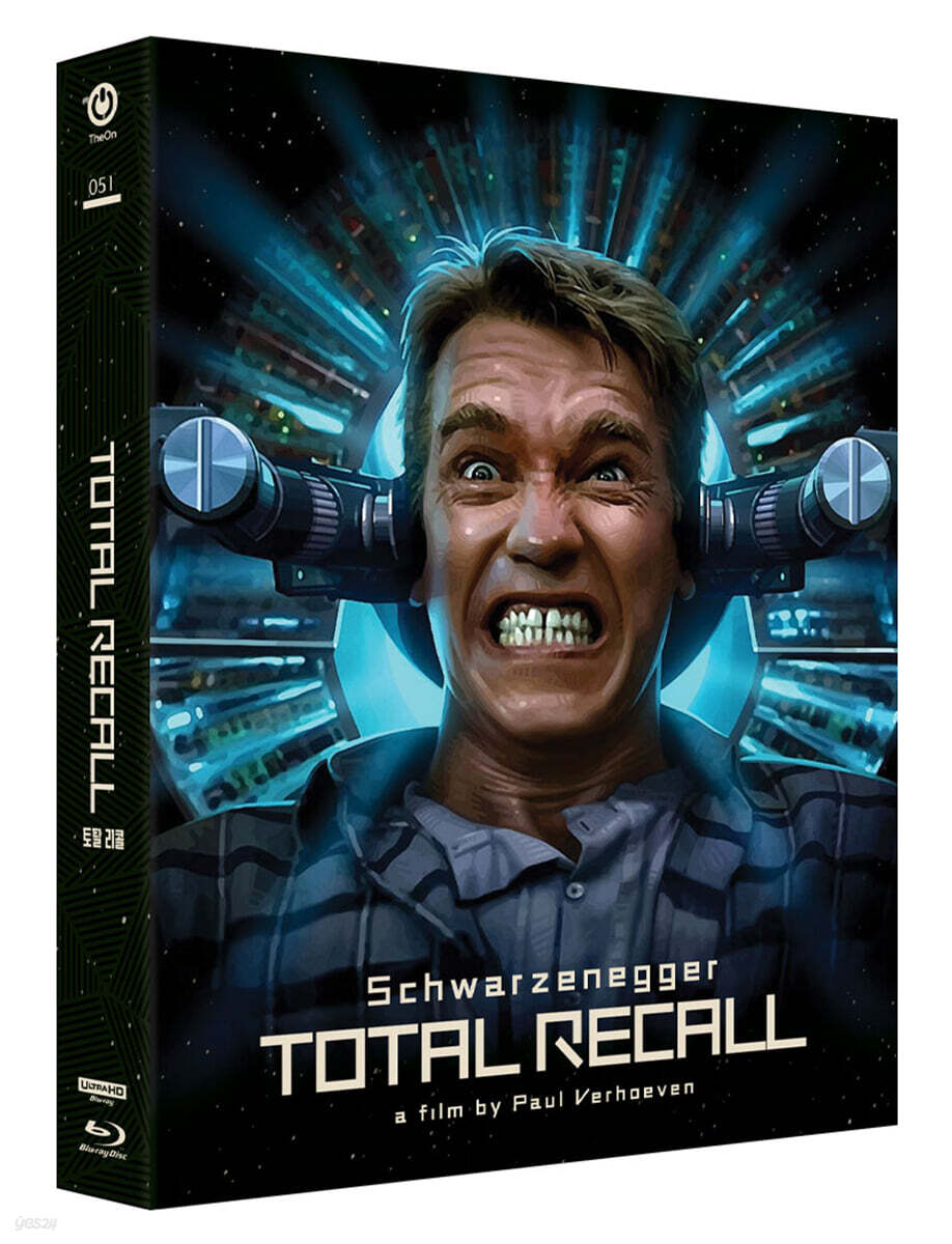 Total Recall (1990) 4K UHD Blu-ray Slipcase Limited Edition 2-Disc Korea Import