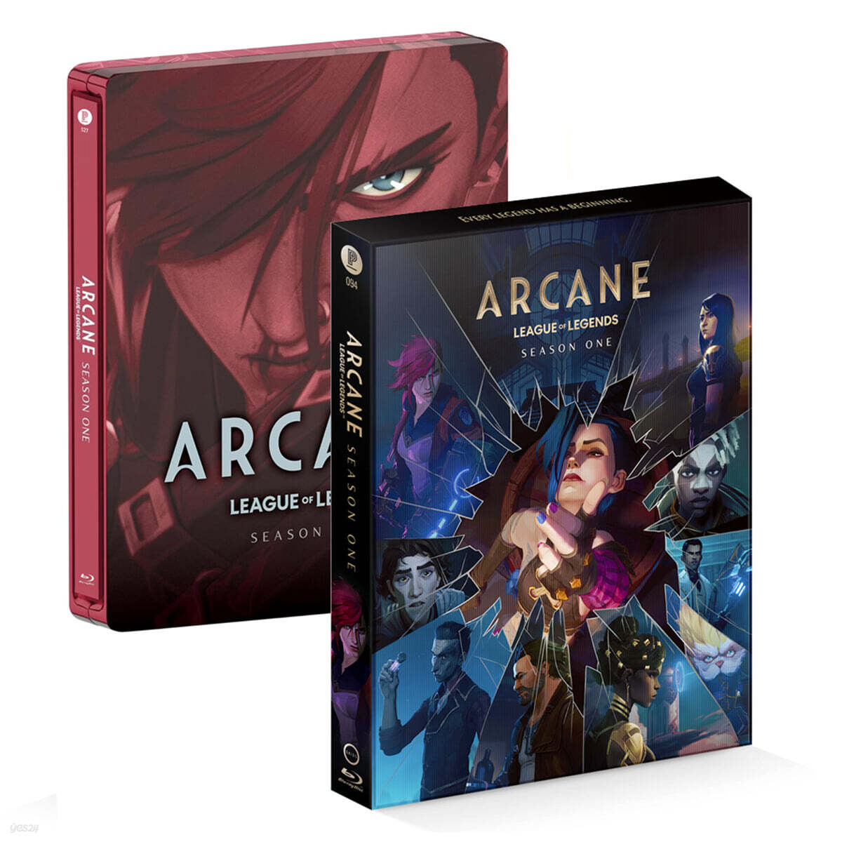Arcane 4K UHD Blu-ray Lenticular Steelbook 3-Disc Korea Import Region Free