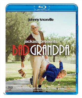 Jackass Presents - Bad Grandpa BD Blu-ray Korea Import Region A English Sub