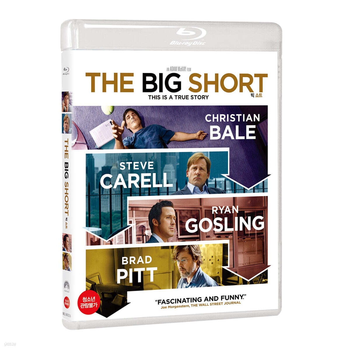 The Big Short (2015) Blu-ray 1-Disc Korea Import Region A English Sub