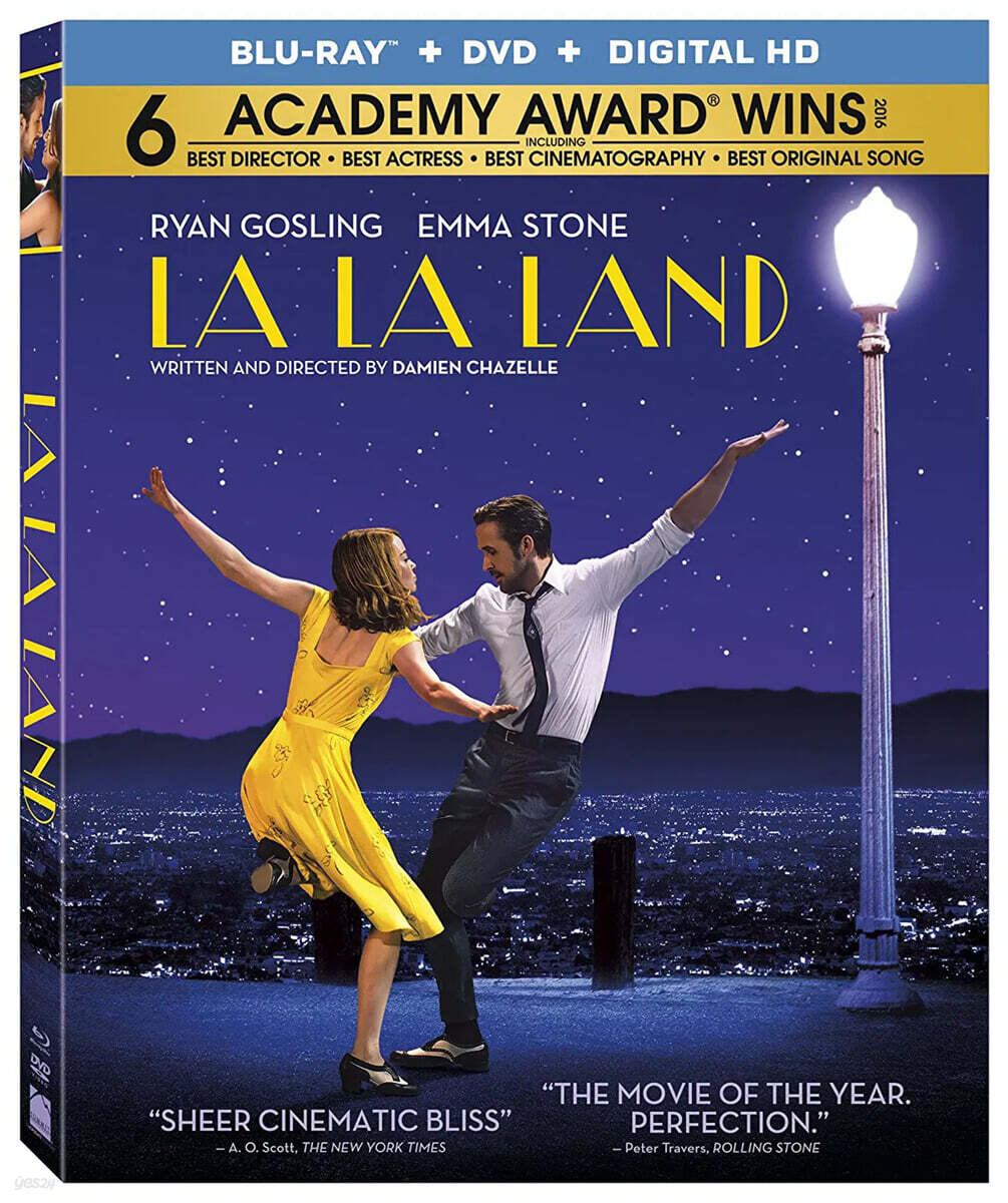 La La Land Blu-ray Korea Import Region A English Sub