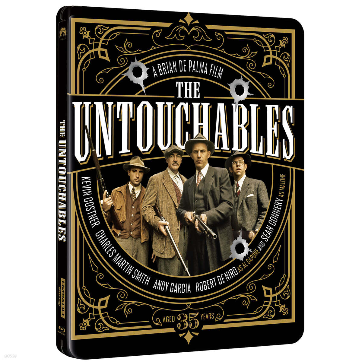 The Untouchables (1987) 4K UHD Blu-ray Steelbook Limited Edition 2-Disc