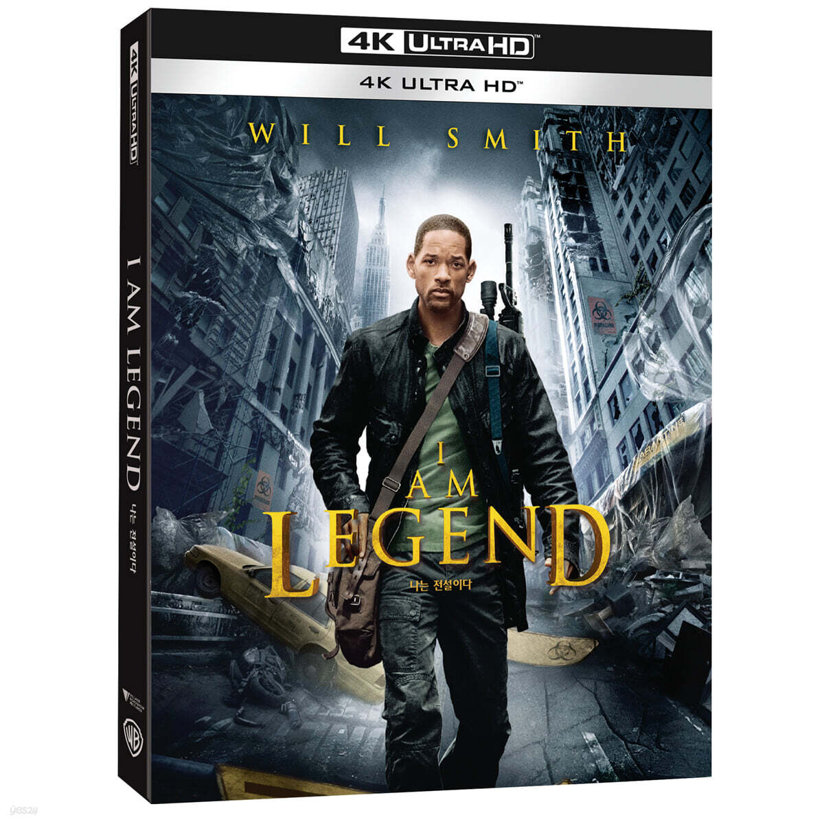 I Am Legend(2007) 4K UHD Blu-ray Slipcase Limited Edition 1-Disc Korea Import