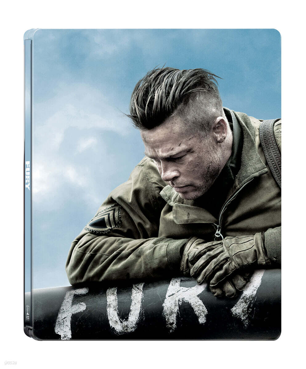 Fury 4K UHD Blu-ray Steelbook Limited Edition 2-Disc Korea Import Region Free