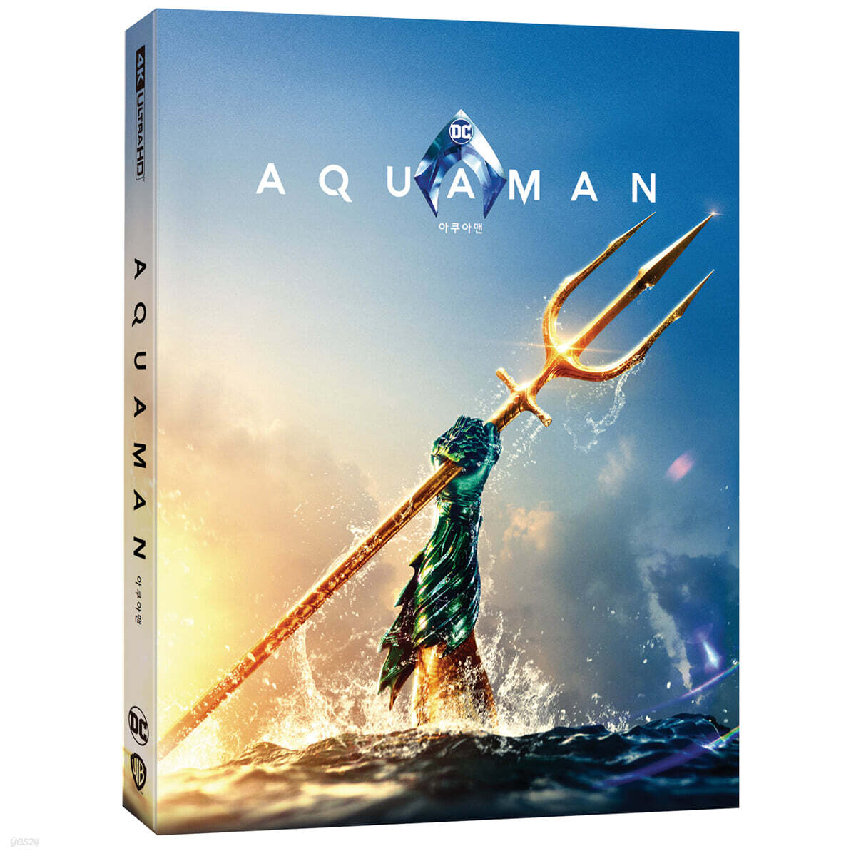 Aquaman 4K UHD Blu-ray Slipcase Limited Edition 2-Disc Korea Import Region Free