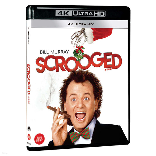Scrooged(1988) 4K UHD Blu-ray 1-Disc Korea Import Region Free English Sub