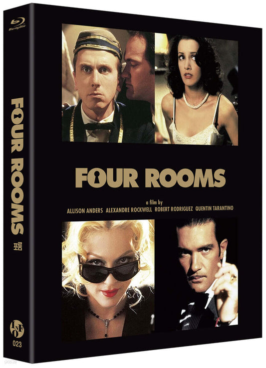 Four Rooms Blu-ray Slipcase Limited Edition 1-Disc Korea Import Region A