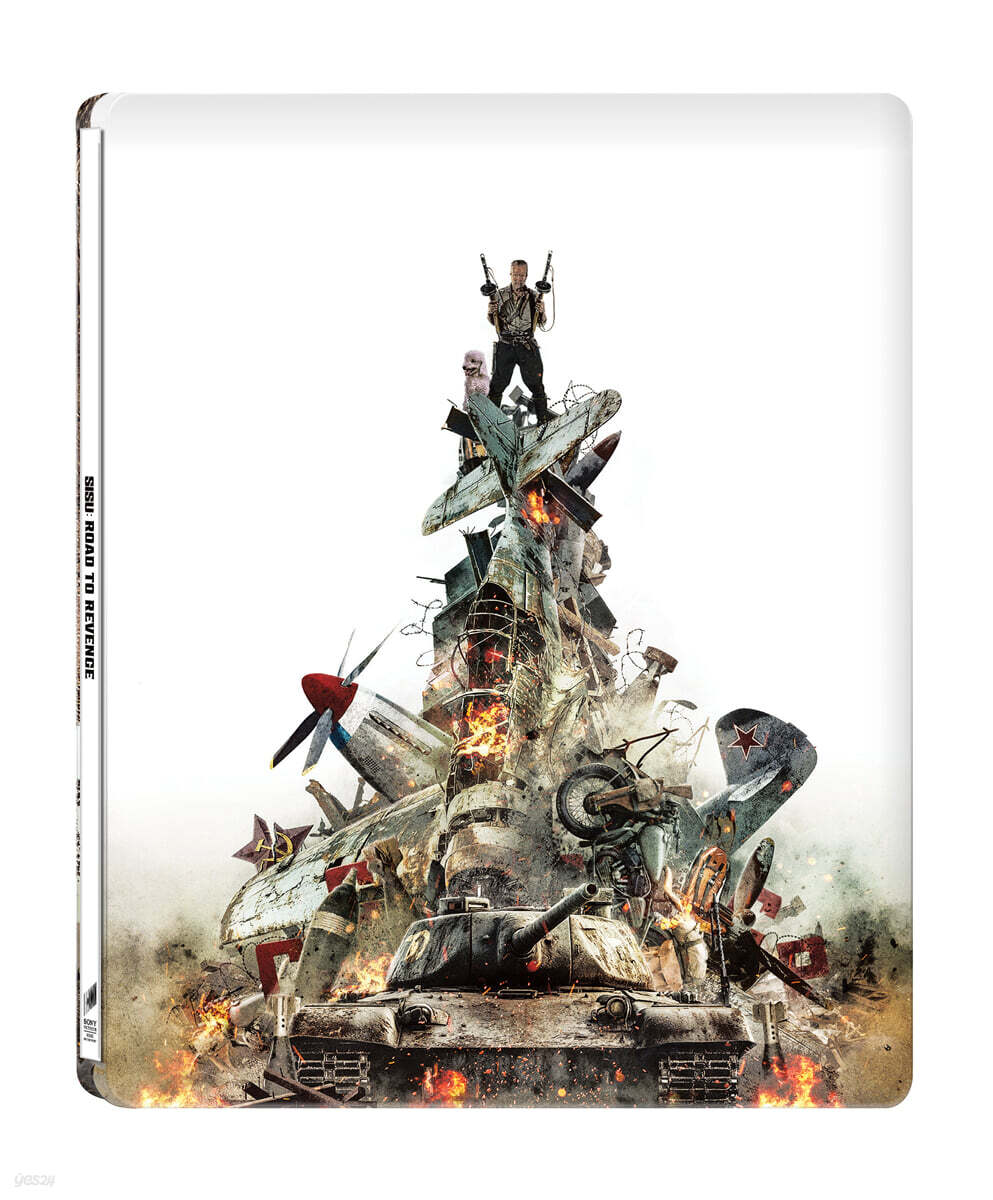 Sisu - Road To Revenge 4K UHD Blu-ray Steelbook Limited Edition 2-Disc Korea Import