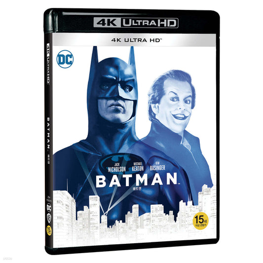 Batman(1989) 4K UHD Blu-ray 1-Disc Korea Import Region Free English Sub
