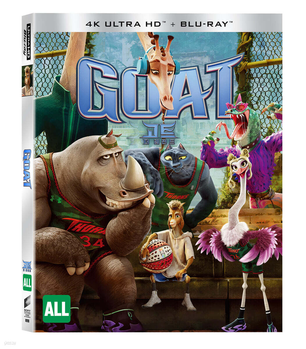 Goat 4K UHD Blu-ray Slipcase Limited Edition 2-Disc Korea Import Region Free