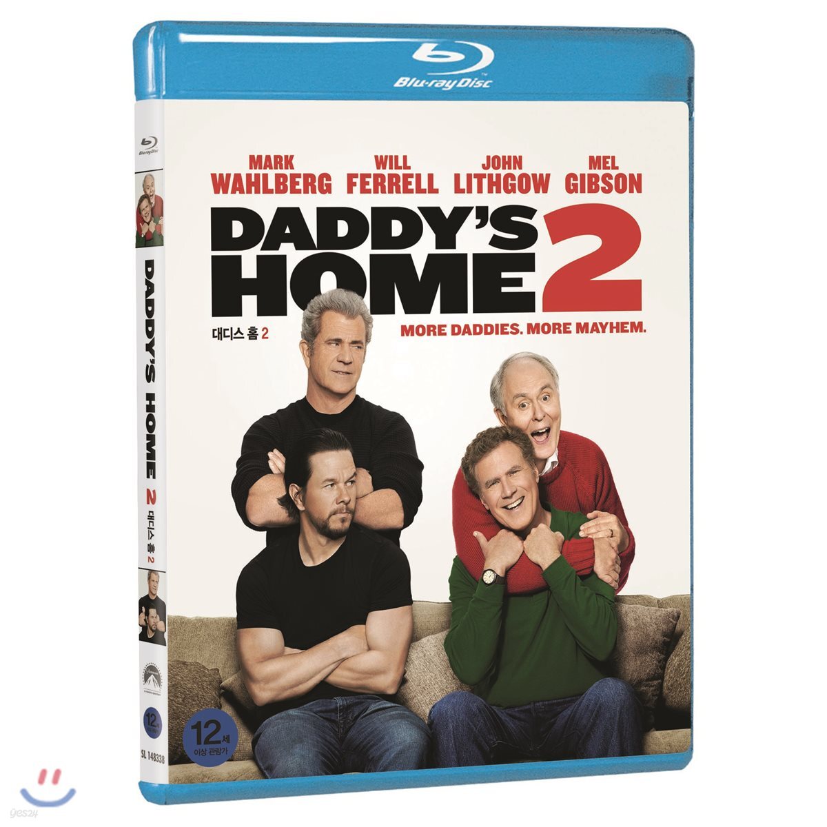 Daddy’s Home 2 Blu-ray 1-Disc Korea Import Region A English Sub