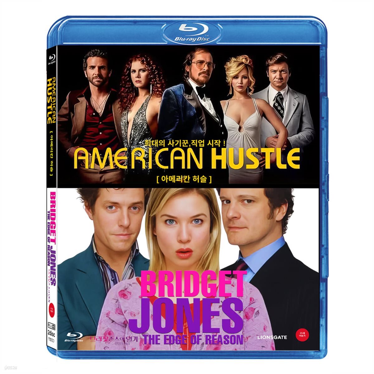 Bridget Jones - The Edge Of Reason/american Hustle Blu-ray 2-Disc Korea Import