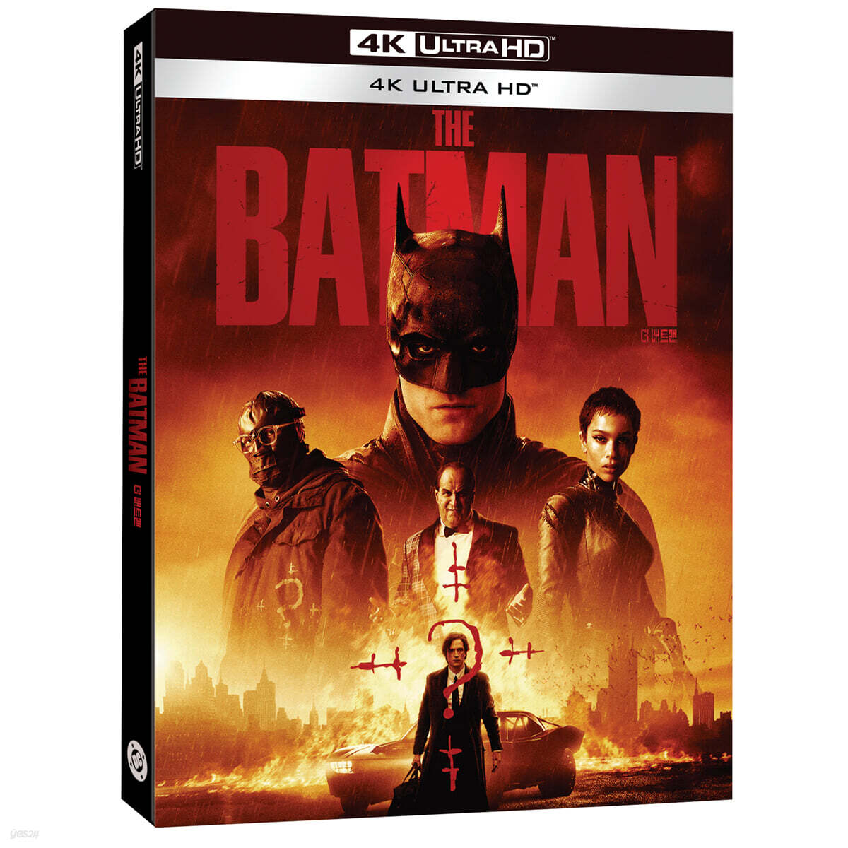 The Batman 4K UHD Blu-ray Slipcase Limited Edition 2-Disc Korea Import Region Free