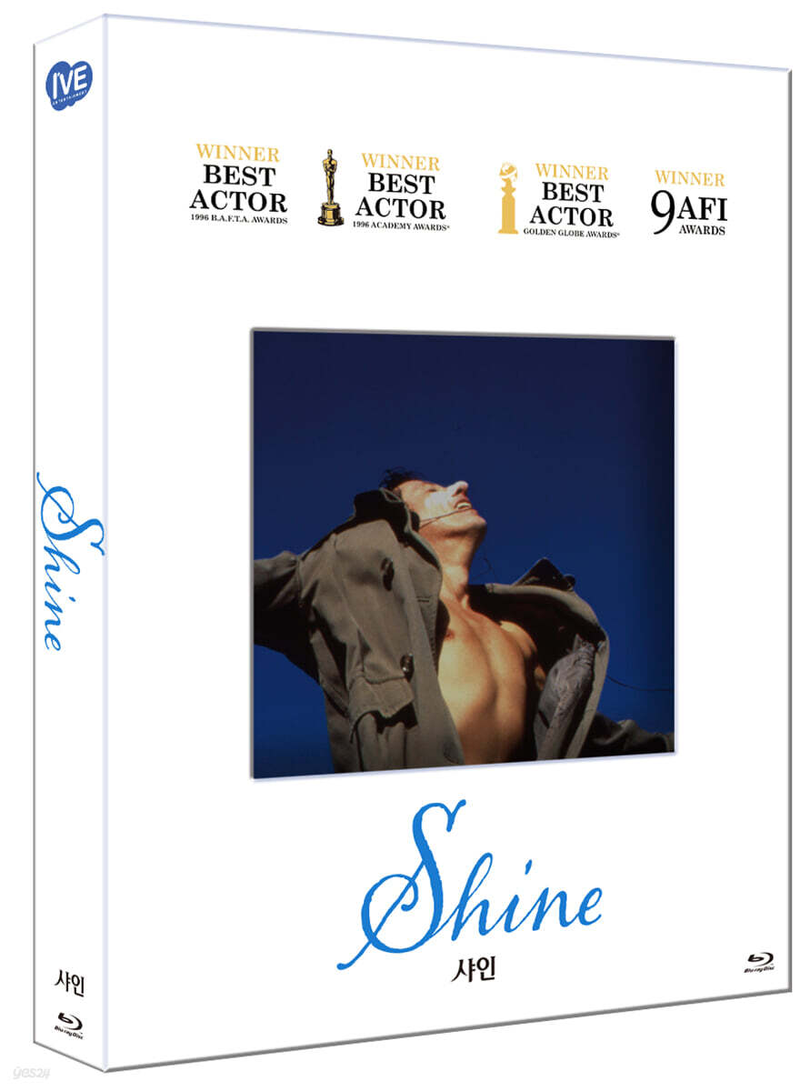 Shine Blu-ray Slipcase Limited Edition 1-Disc Korea Import Region A English Sub
