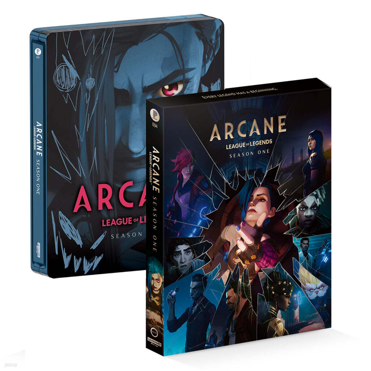 Arcane 4K UHD Blu-ray Full Slip Steelbook 4-Disc Korea Import Region Free