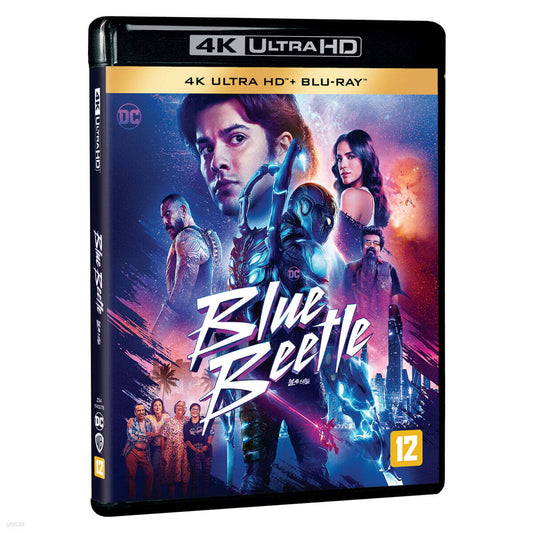 Blue Beetle 4K UHD Blu-ray 2-Disc Korea Import Region Free English Sub