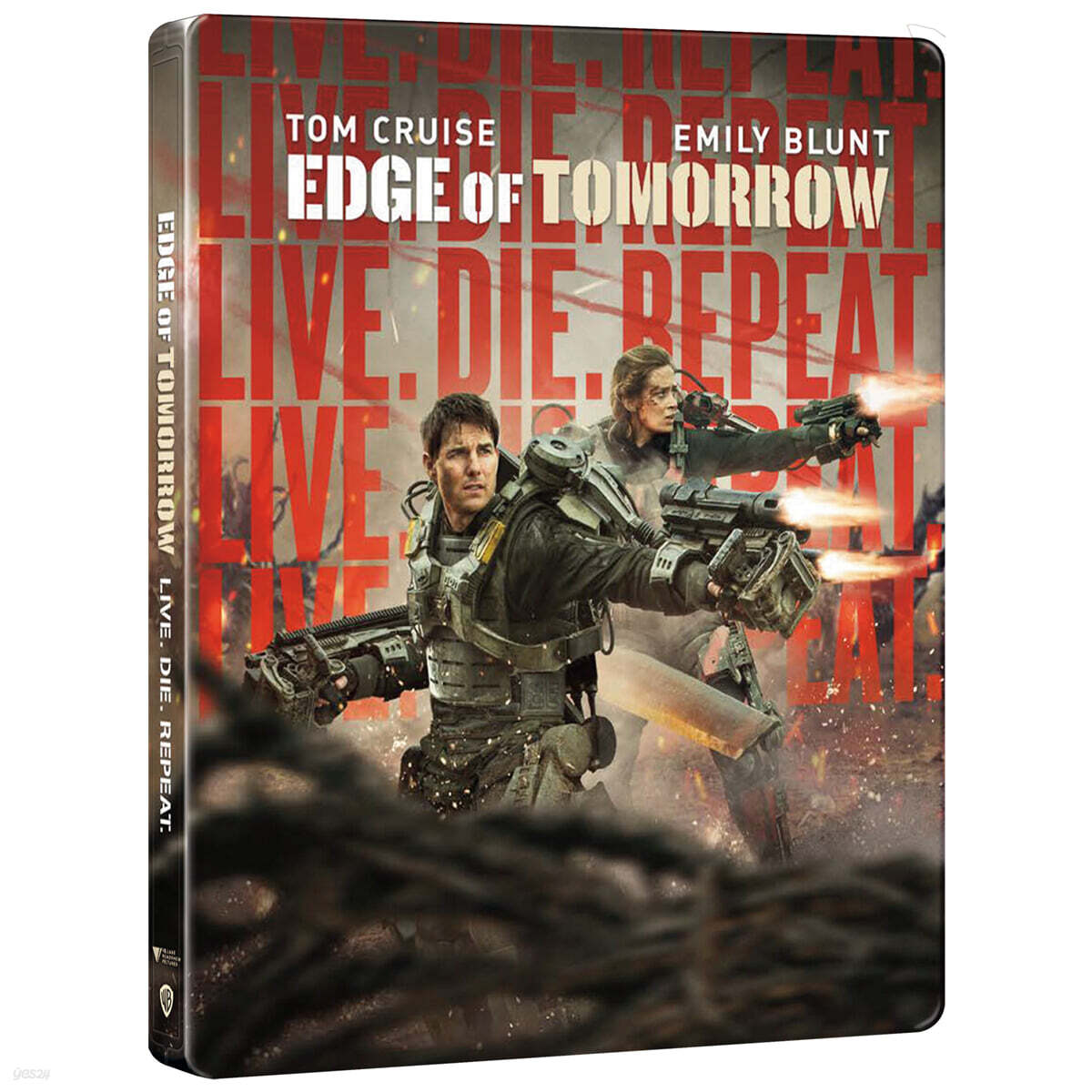 Edge Of Tomorrow 4K UHD Blu-ray Steelbook Limited Edition 2-Disc Korea Import