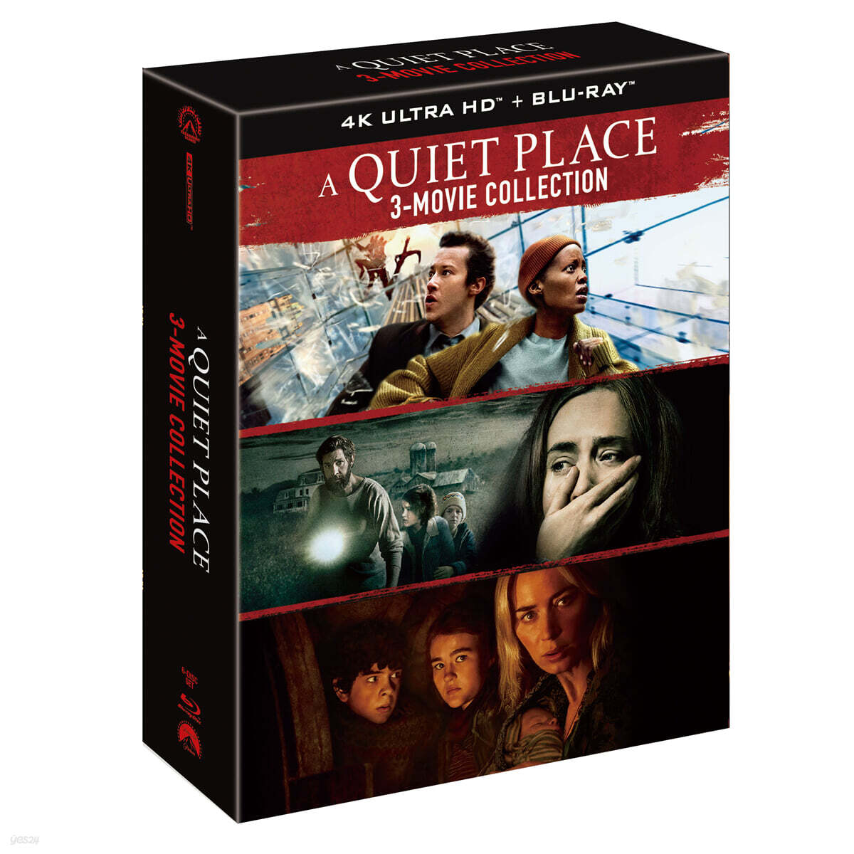 Kwaieoteu Peulreiseu 3-movie Kolreksyeon 4K UHD Blu-ray 6-Disc Korea Import