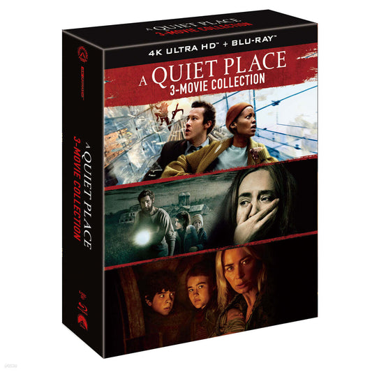 Kwaieoteu Peulreiseu 3-movie Kolreksyeon 4K UHD Blu-ray 6-Disc Korea Import
