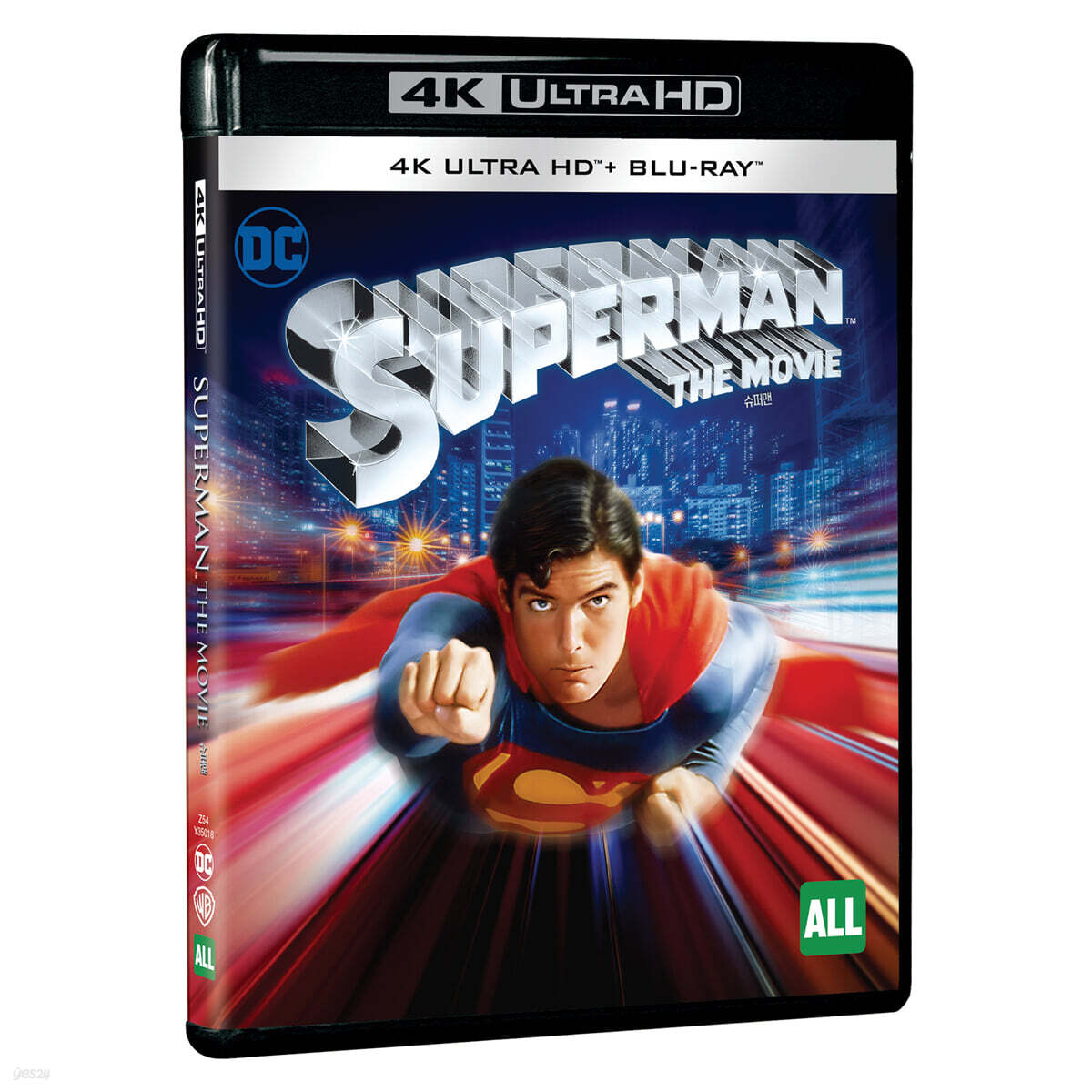 Superman (1978) 4K UHD Blu-ray Limited Edition 2-Disc Korea Import Region Free