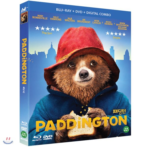 Paddington Blu-ray Korea Import Region A English Sub