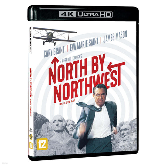 North By Northwest(1959) 4K UHD Blu-ray 1-Disc Korea Import Region Free