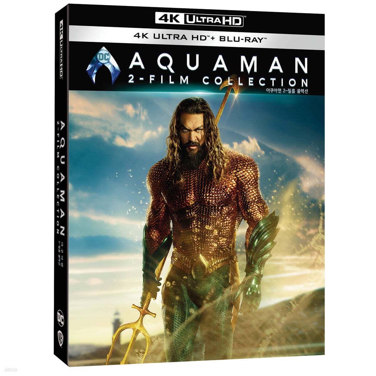 Aquaman And The Lost Kingdom 4K UHD Blu-ray Slipcase Limited Edition 4-Disc