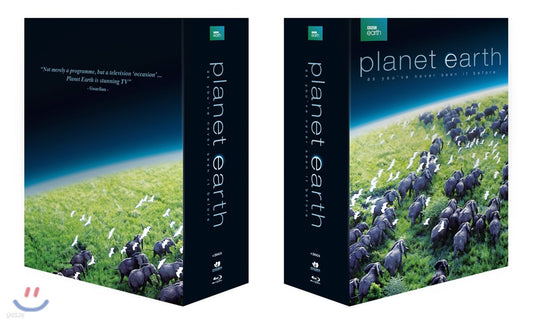 Planet Earth Fe Blu-ray 4-Disc Documentary Korea Import Region A English Sub