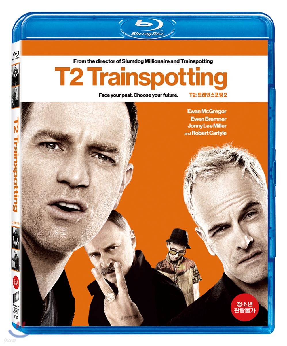 T2 - Trainspotting 2 Blu-ray 1-Disc Korea Import Region A English Sub