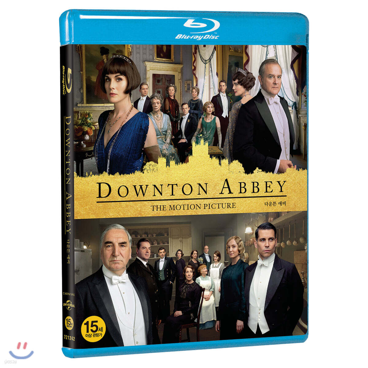 Downton Abbey Blu-ray 1-Disc Korea Import Region A English Sub