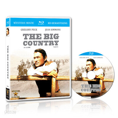 [Blu-ray] The Big Country Blu-ray Korea Import Region A English Sub
