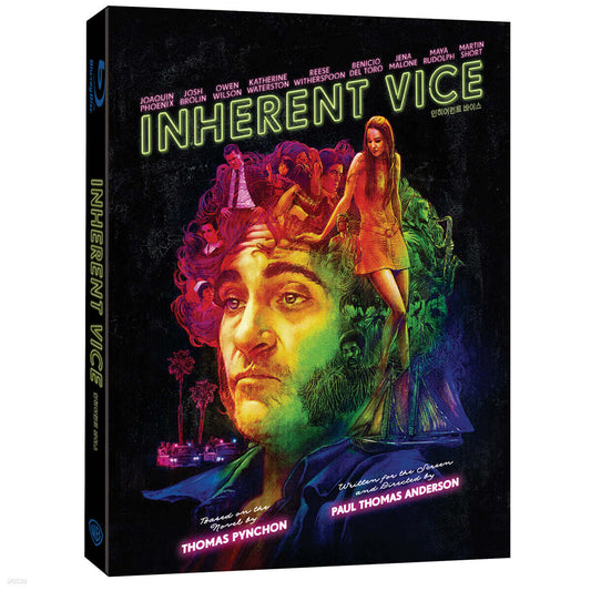 Inherent Vice Blu-ray Slipcase Limited Edition 1-Disc Korea Import Region A