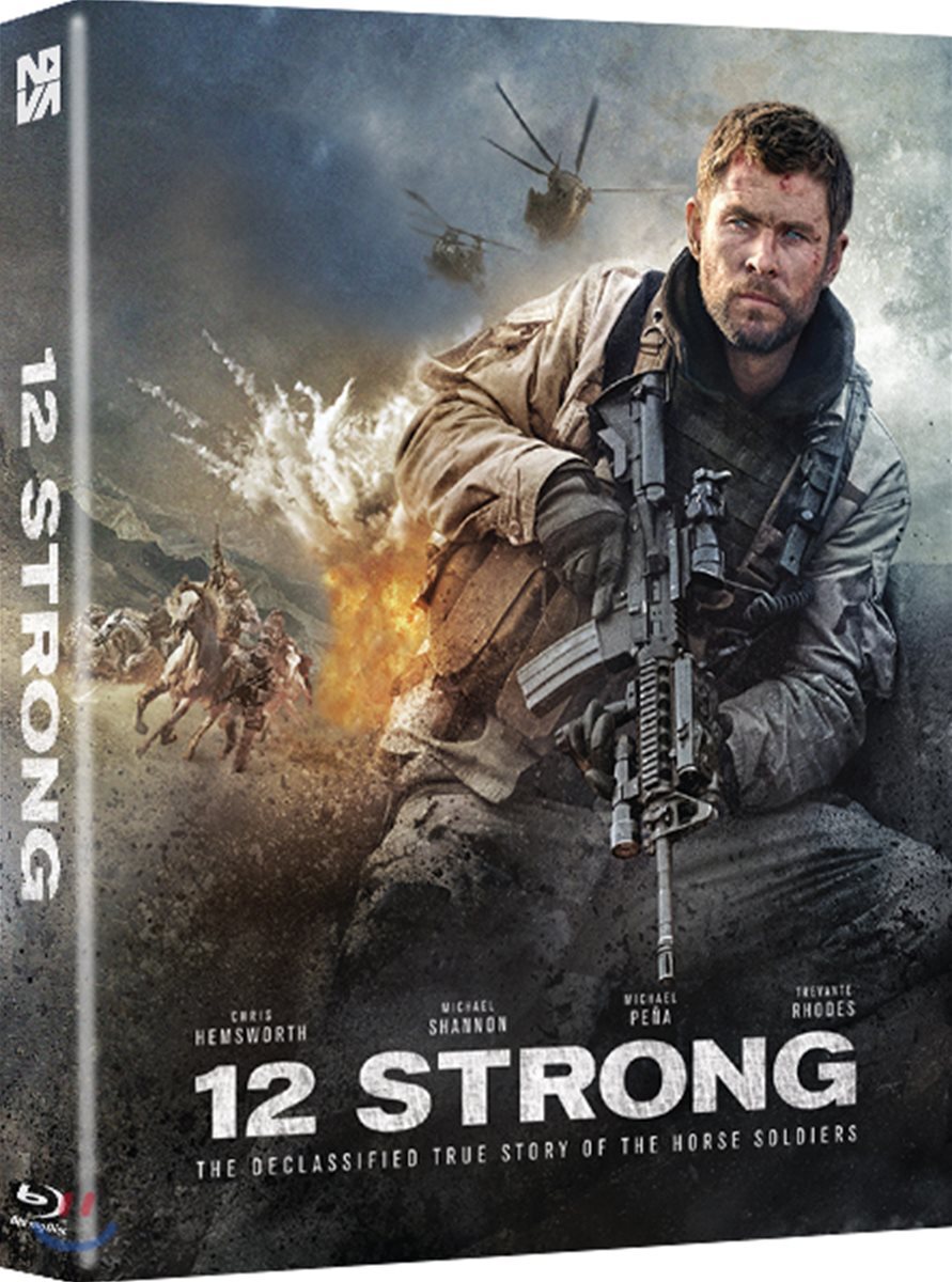 12 Strong Blu-ray Slipcase Limited Edition 1-Disc Korea Import Region A