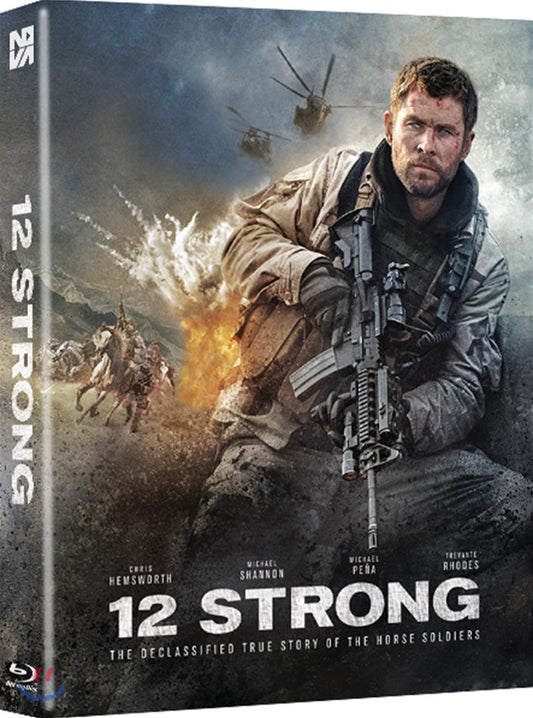 12 Strong Blu-ray Slipcase Limited Edition 1-Disc Korea Import Region A
