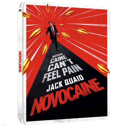 Novocaine 4K UHD Blu-ray Steelbook Limited Edition 2-Disc Korea Import Region Free