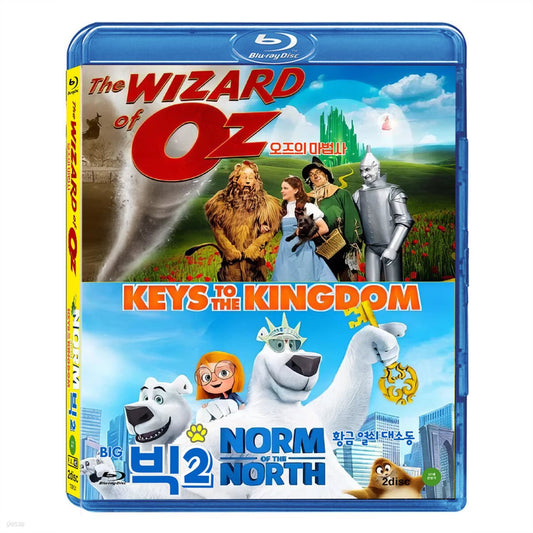 The Golden Key Adventure [황금 열쇠 대소동 Blu-ray 2-Disc Korea Import Region A