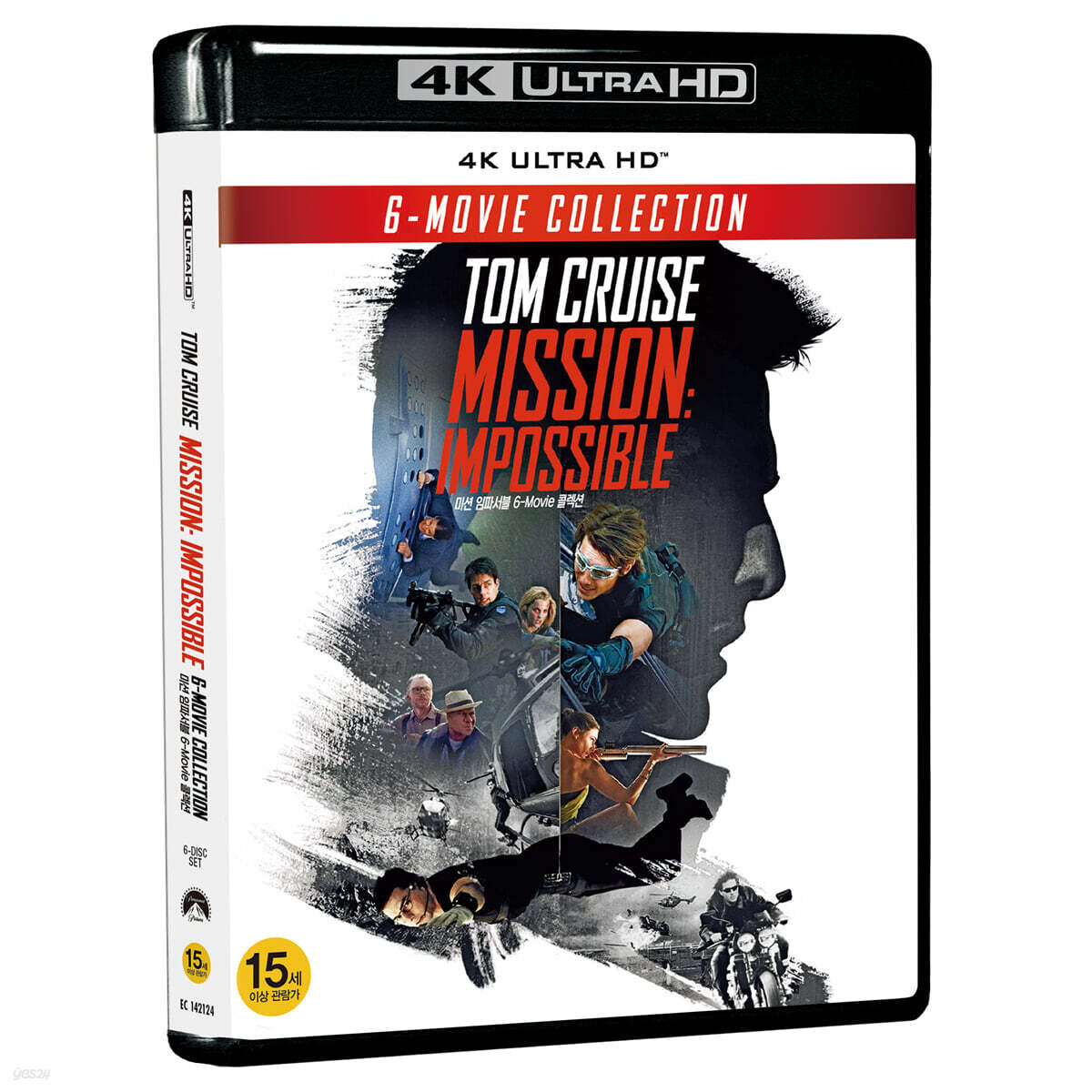 Mission: Impossible 6-movie Kolreksyeon 4K UHD Blu-ray 6-Disc Korea Import