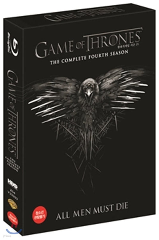 Game Of Thrones Season 4 Blu-ray 4-Disc Korea Import Region A English Sub
