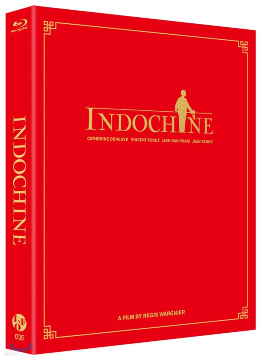 Indochine Blu-ray Limited Edition 1-Disc Korea Import Region A English Sub