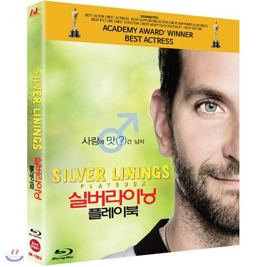Silver Linings Playbook Blu-ray Korea Import Region A English Sub