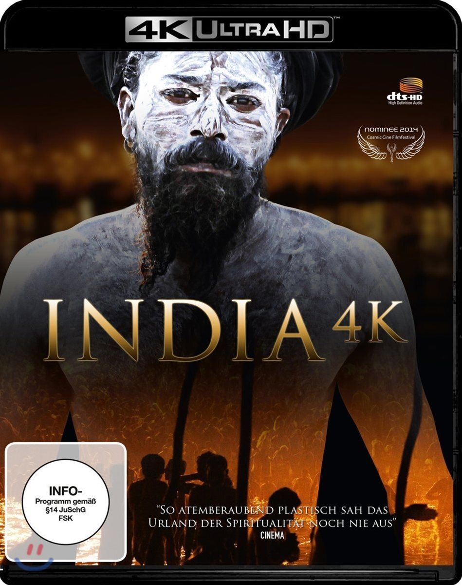 India 4K 4K UHD Blu-ray Documentary Korea Import Region Free English Sub