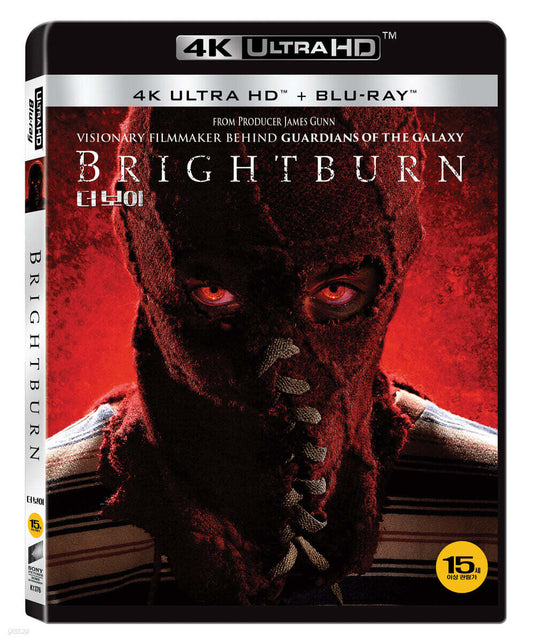 Brightburn 4K UHD Blu-ray 2-Disc Korea Import Region Free English Sub