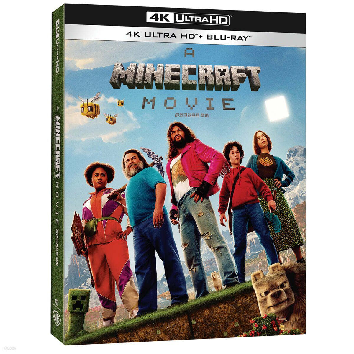 A Minecraft Movie 4K UHD Blu-ray Slipcase Limited Edition 2-Disc Korea Import